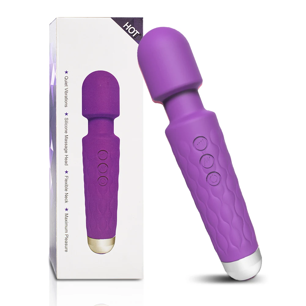 AV Vibrator Wand Sex Toys for Women 20 Powerful Patterns G Spot Clitoris Stimulation Massager Personal Masturbator Erotic Goods AV Vibrator Wand Sex Toys for Women 20 Powerful Patterns G Spot Clitoris Stimulation Massager Personal Masturbator Erotic Goods
