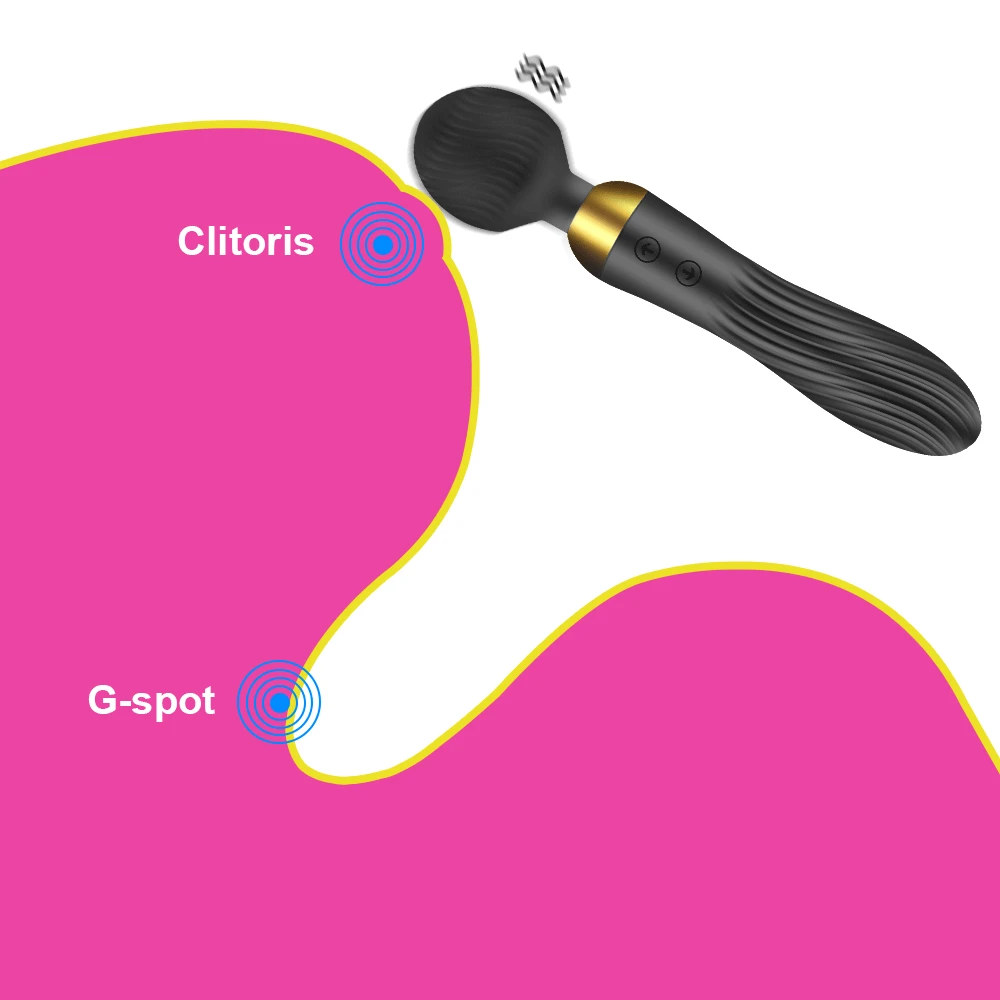 18 Speeds Powerful Dildo Vibrator AV Magic Wand G-Spot Massager Sex Toys for Women Couples Clitoris Stimulate Goods for Adults 18 Speeds Powerful Dildo Vibrator AV Magic Wand G-Spot Massager Sex Toys for Women Couples Clitoris Stimulate Goods for Adults