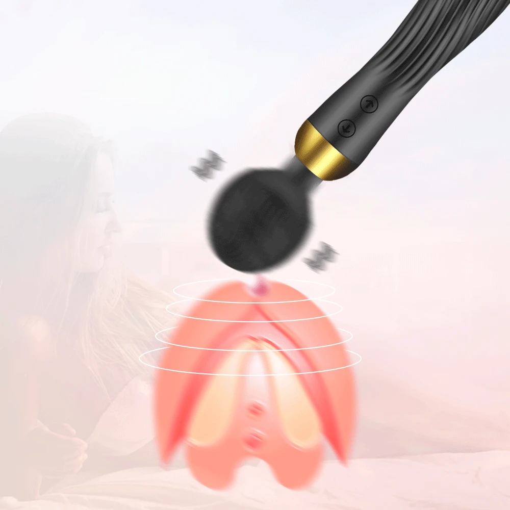 18 Speeds Powerful Dildo Vibrator AV Magic Wand G-Spot Massager Sex Toys for Women Couples Clitoris Stimulate Goods for Adults 18 Speeds Powerful Dildo Vibrator AV Magic Wand G-Spot Massager Sex Toys for Women Couples Clitoris Stimulate Goods for Adults