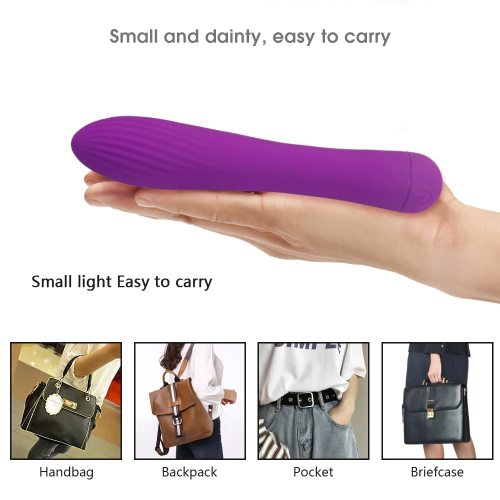 10 Modes G-Spot Vibrators AV Wand Vagina Massagers Clitoris Stimulation Sex Toys Shop For Women Adult Couple Female Masturbators