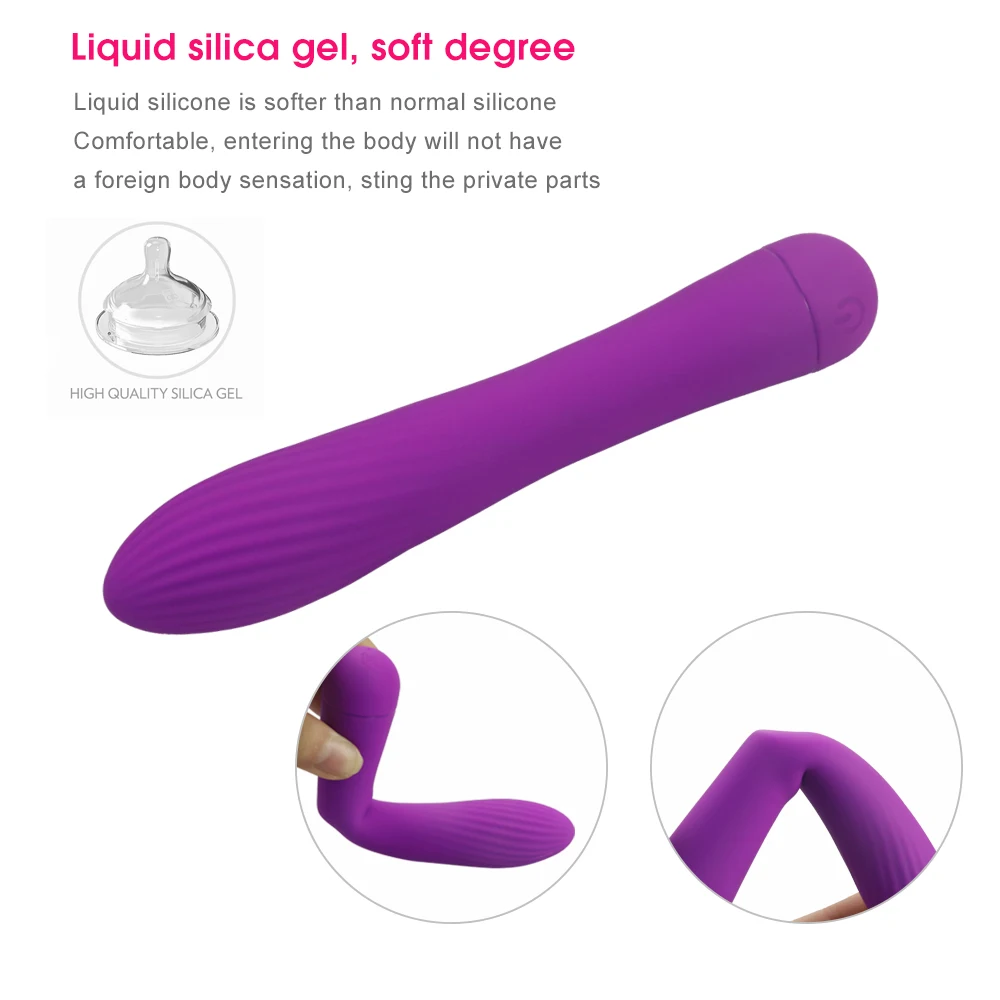 10 Modes G-Spot Vibrators AV Wand Vagina Massagers Clitoris Stimulation Sex Toys Shop For Women Adult Couple Female Masturbators