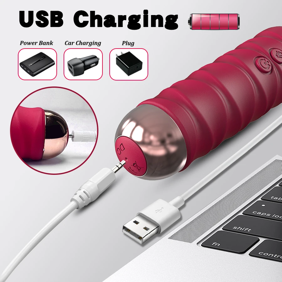 Powerful Thrusting Dildos Vibrator Three motors silicone Telescopic plus vibration large size Wand Massager Sex Toy For Couple
