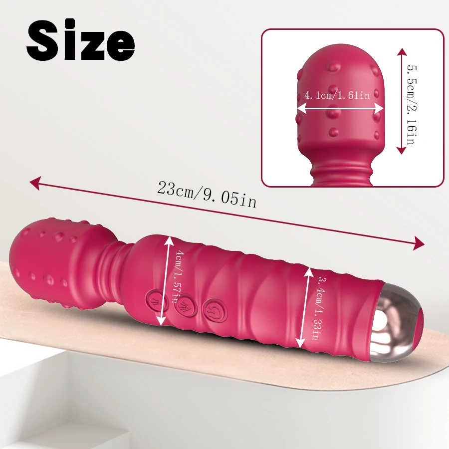 Powerful Thrusting Dildos Vibrator Three motors silicone Telescopic plus vibration large size Wand Massager Sex Toy For Couple