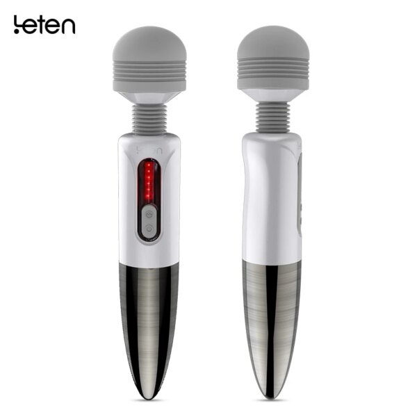 Huge Head Vibrator for Female Masturbation Orgasm, AV Magic Wand Massager Nipple Clitoris Stimulator Sex Toys for Woman