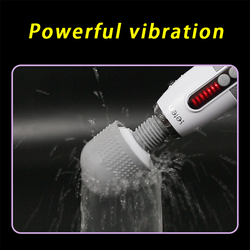 Leten Huge Head Vibrator for Female Masturbation Orgasm, AV Magic Wand Massager Nipple Clitoris Stimulator Sex Toys for Woman