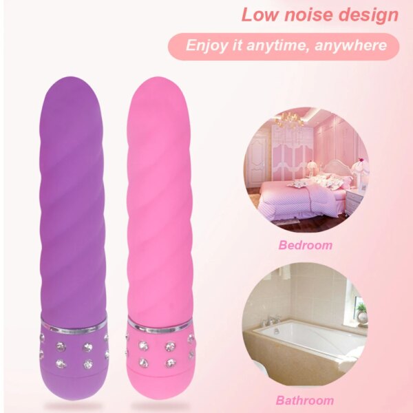 Mini Powerful Vibrator Sex Toys for Woman AV Magic Wand Vibrators Clitoris Stimulator Masturbator Dildo Erotic Toys for Adult