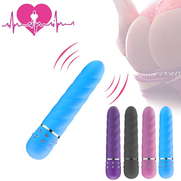 Mini Powerful Vibrator Sex Toys for Woman AV Magic Wand Vibrators Clitoris Stimulator Masturbator Dildo Erotic Toys for Adult