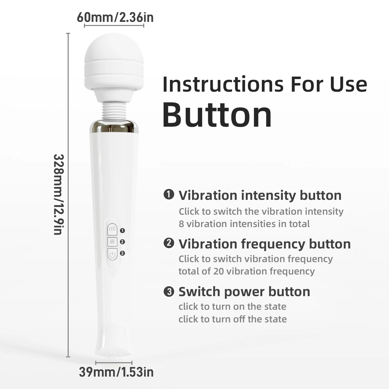 Huge AV Massager Big Magic Wand Vibrators for Women Erotic Toys G Spot Massager Clitoris Stimulator Adult Sex Toys for Woman