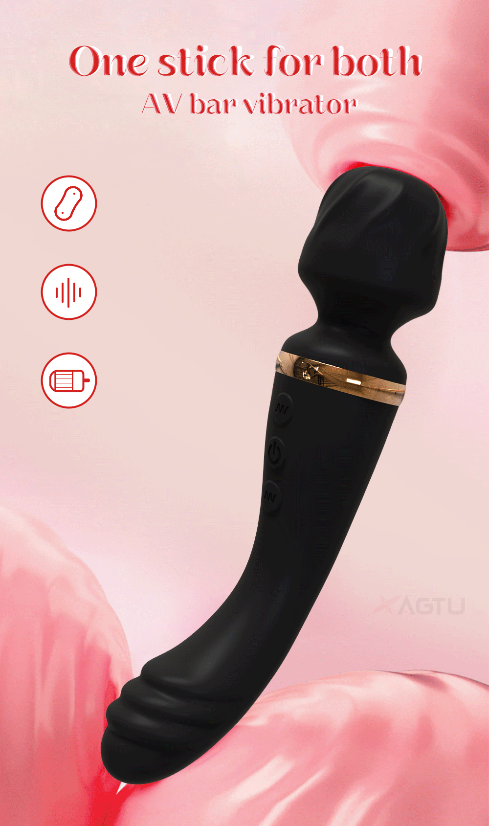2 motors AV Vibrator Magic Wand for Women G Spot Clit Clitoris Stimulator Masturbator Female Massager Goods Sex Toys for Adults 2 motors AV Vibrator Magic Wand for Women G Spot Clit Clitoris Stimulator Masturbator Female Massager Goods Sex Toys for Adults