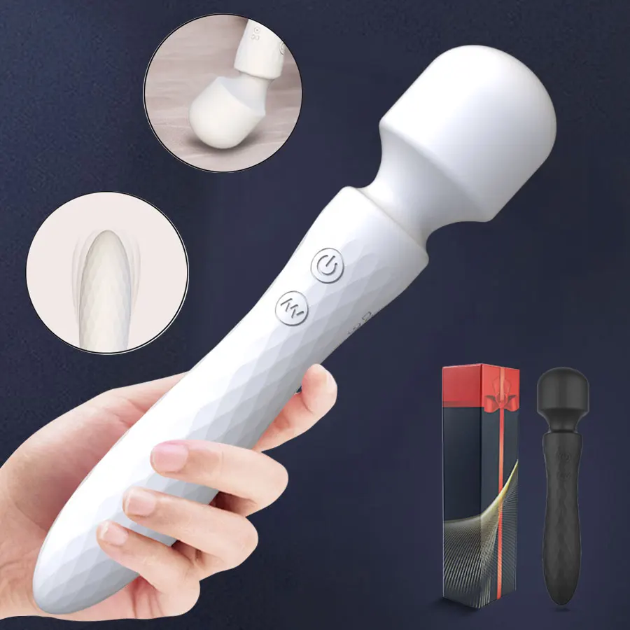 Powerful Dual Motor Vibrator for Woman AV Magic Wand G Spot Massage clitoris Stimulation, 10 Vibration Modes Adult Sex Toys Powerful Dual Motor Vibrator for Woman AV Magic Wand G Spot Massage clitoris Stimulation, 10 Vibration Modes Adult Sex Toys