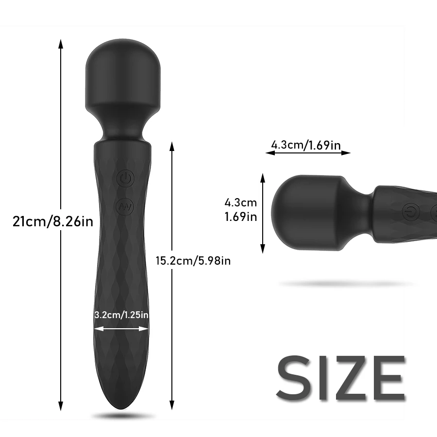 Powerful Dual Motor Vibrator for Woman AV Magic Wand G Spot Massage clitoris Stimulation, 10 Vibration Modes Adult Sex Toys Powerful Dual Motor Vibrator for Woman AV Magic Wand G Spot Massage clitoris Stimulation, 10 Vibration Modes Adult Sex Toys