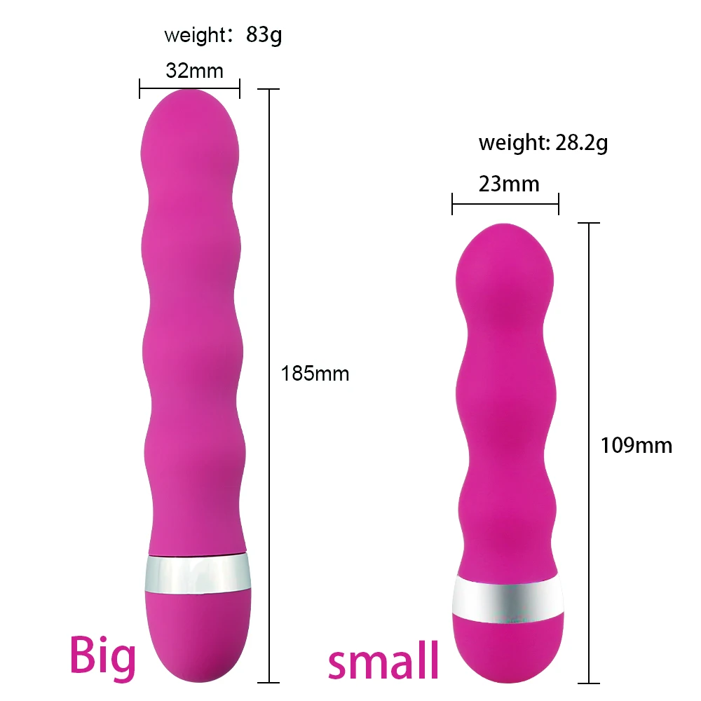 HESEKS G-Spot Vibrators Powerful AV Magic Wand Clitoris Stimulator Vagina Massager Butt Plug Sex Toys For Women Dildo 18+