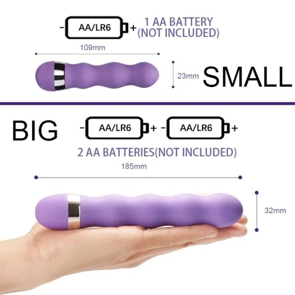 G-Spot Vibrators Powerful AV Magic Wand Clitoris Stimulator Vagina Massager Butt Plug Sex Toys For Women Dildo 18+