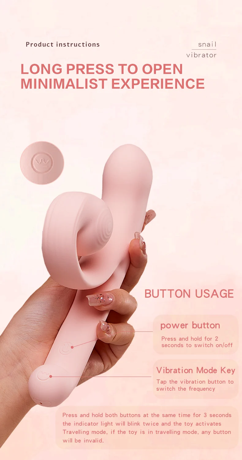 Snail Vibrators For Women Clitoris Stimulator 10 Modes Vagina Insertion Massager Silicone Vibrating Stick Female Adult Sex Toys Snail Vibrators For Women Clitoris Stimulator 10 Modes Vagina Insertion Massager Silicone Vibrating Stick Female Adult Sex Toys