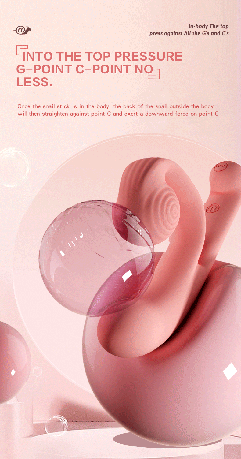 Snail Vibrators For Women Clitoris Stimulator 10 Modes Vagina Insertion Massager Silicone Vibrating Stick Female Adult Sex Toys Snail Vibrators For Women Clitoris Stimulator 10 Modes Vagina Insertion Massager Silicone Vibrating Stick Female Adult Sex Toys