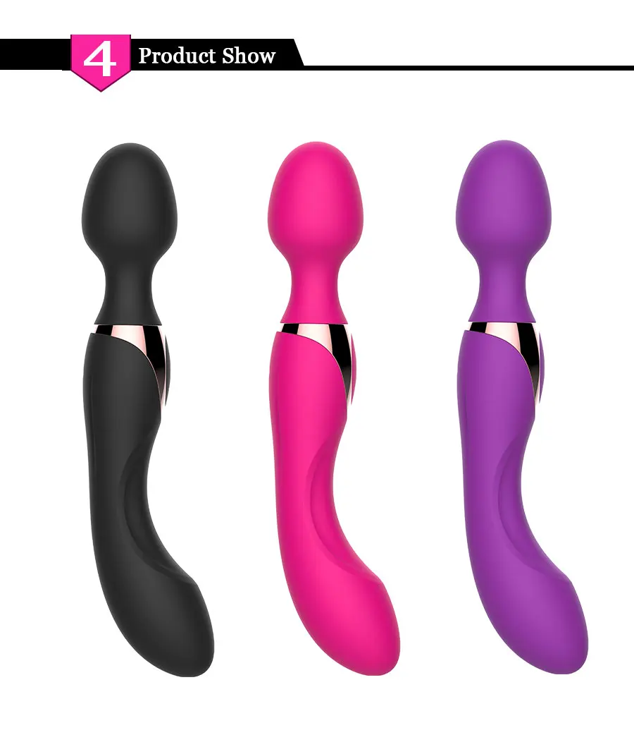 USB Charg10 Speeds Powerful Vibrators for Women Magic Dual Motors Wand Body Massager Female Sex Toys for Women G-Spot Adult Toys USB Charg10 Speeds Powerful Vibrators for Women Magic Dual Motors Wand Body Massager Female Sex Toys for Women G-Spot Adult Toys