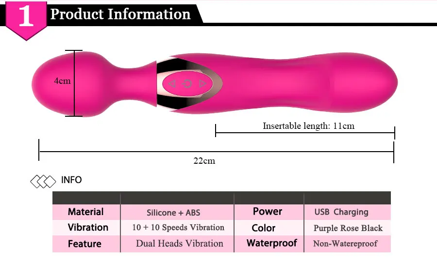 USB Charg10 Speeds Powerful Vibrators for Women Magic Dual Motors Wand Body Massager Female Sex Toys for Women G-Spot Adult Toys USB Charg10 Speeds Powerful Vibrators for Women Magic Dual Motors Wand Body Massager Female Sex Toys for Women G-Spot Adult Toys
