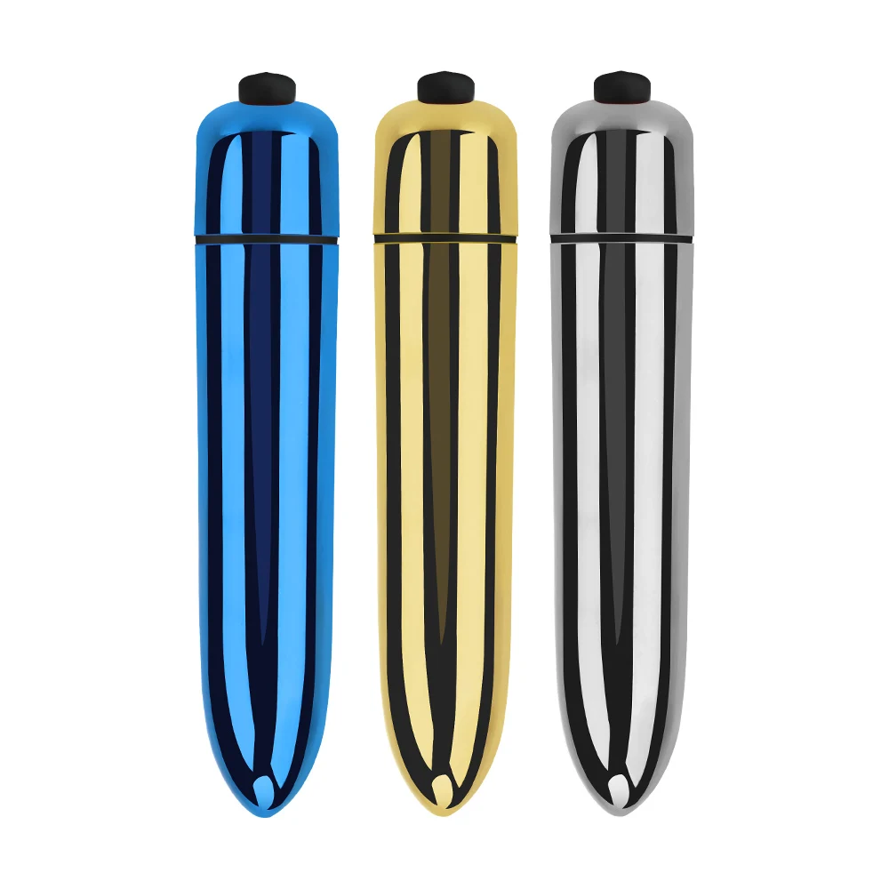 IKOKY Mini Bullet Vibrator G-spot Portable Climax Massager Clitoris Stimulator Sex Toys for Women AV Stick Sex Shop