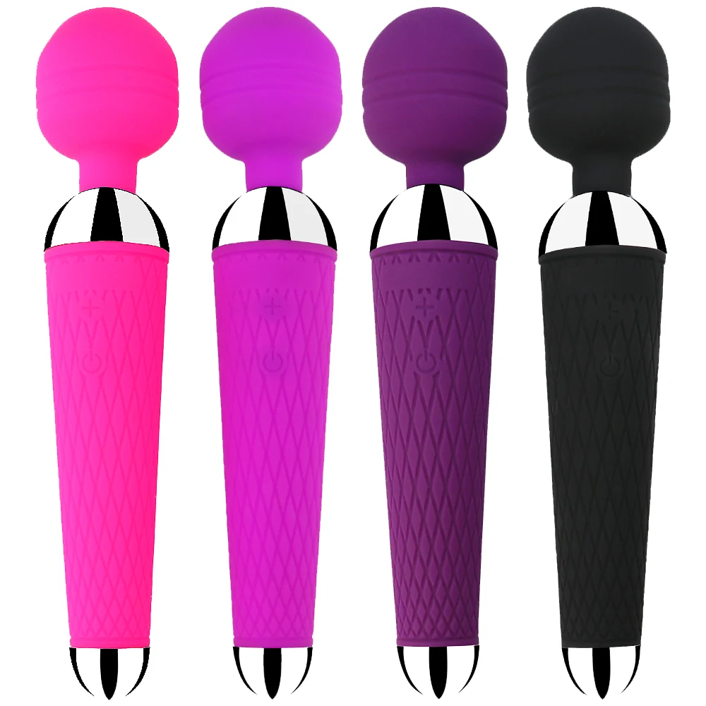AV Vibrator Wand Sex Toys for Women 20 Powerful Patterns G Spot Clitoris Stimulation Massager Personal Masturbator Erotic Goods