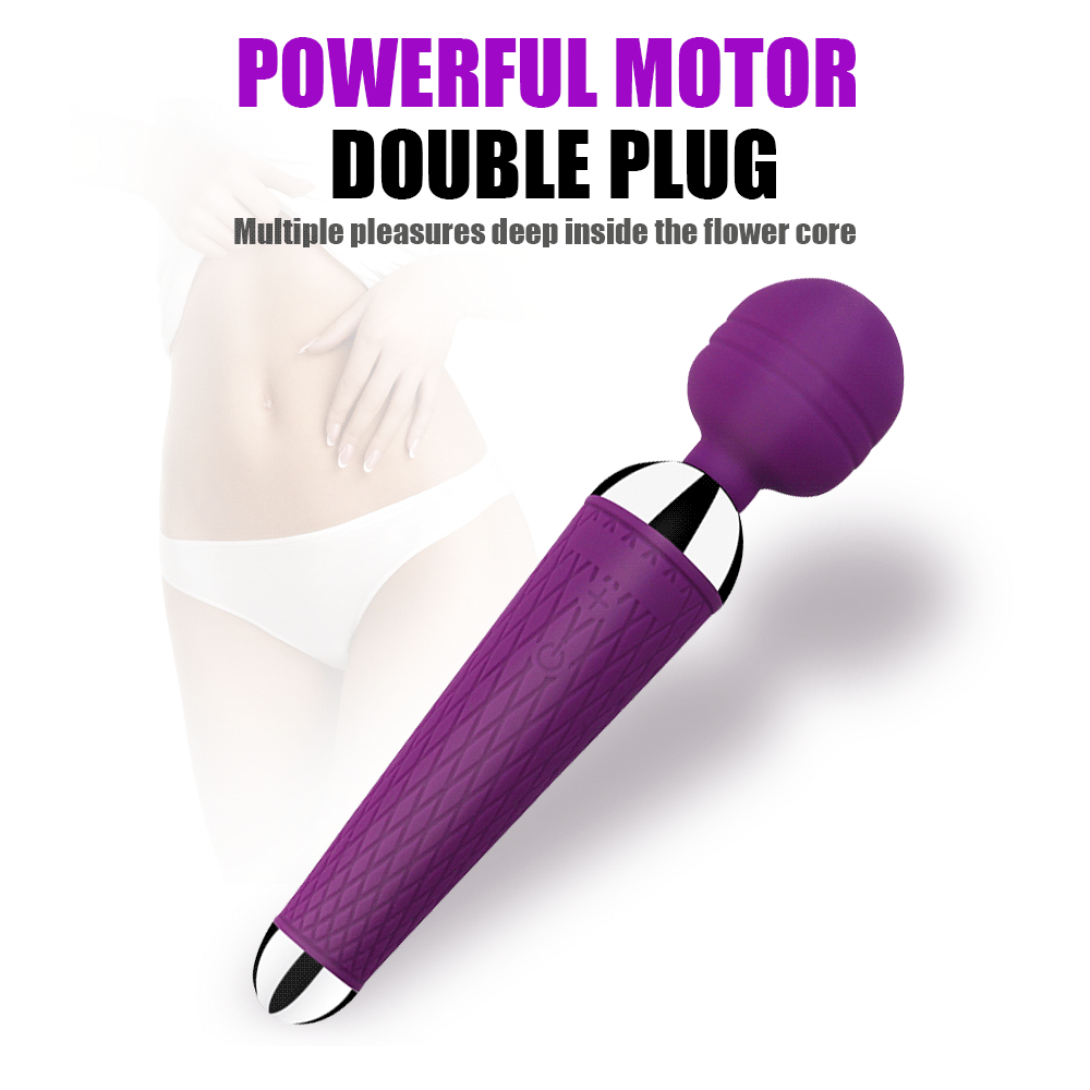 AV Vibrator Wand Sex Toys for Women 20 Powerful Patterns G Spot Clitoris Stimulation Massager Personal Masturbator Erotic Goods