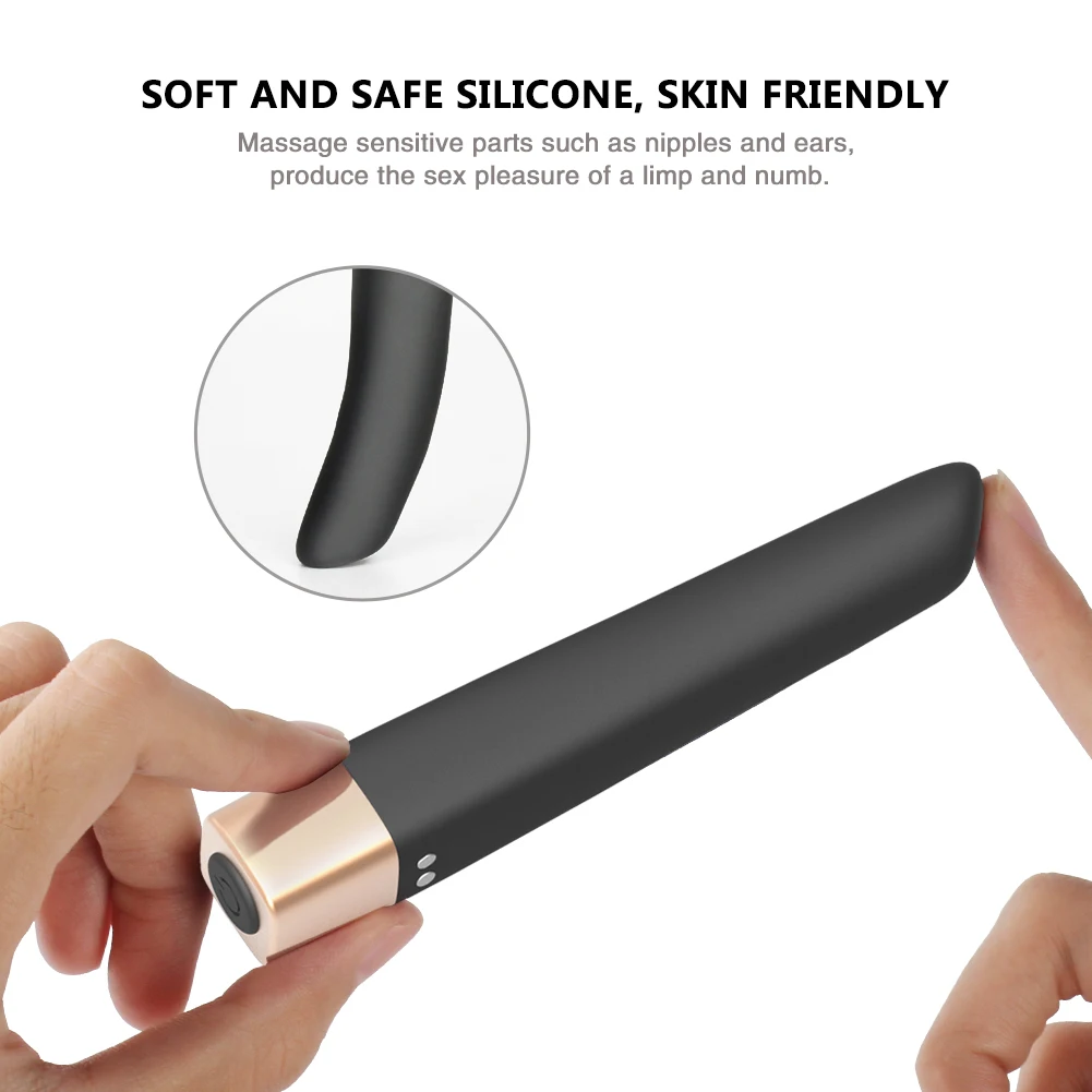 16 Speed Mini Bullet Vibrators For Women USB Finger Vibrador Dildo Sex Toys Shop Clitoris Stimulator Vibrating Lipstick Massager