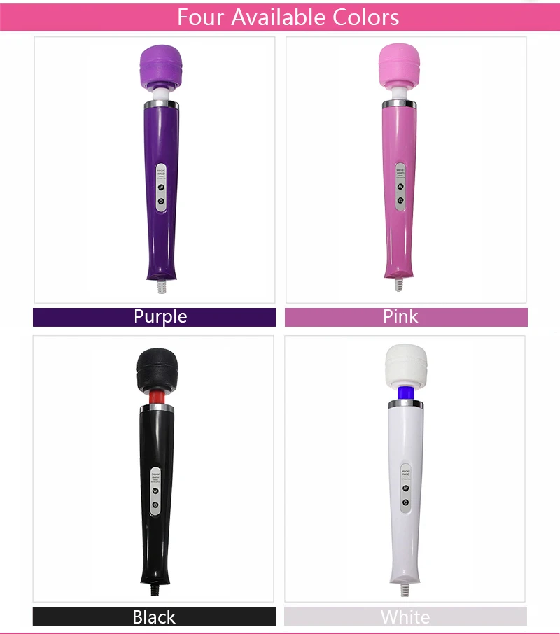 Black Wolf 10 Speed AV Vibrator Powerfull Magic Wand G-spot Stimulation Massager Clit Vibrators Sex Toys for Women Masturbation Black Wolf 10 Speed AV Vibrator Powerfull Magic Wand G-spot Stimulation Massager Clit Vibrators Sex Toys for Women Masturbation