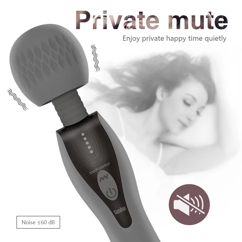 5 Kinds Of Frequency Control Powerful Vibrator Sex Machine Double Motor AV Wand Vaginal Pussy Masturbation Sex Toy For Women