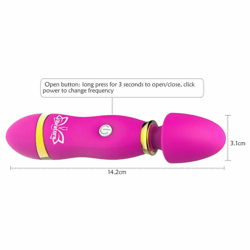 Powerful Mini Vibrator Sex Toys For Women Vagina Anal Plug Magic Wand Soft Erotic Massage G-Spot Orgasm Stimulator Adult Product