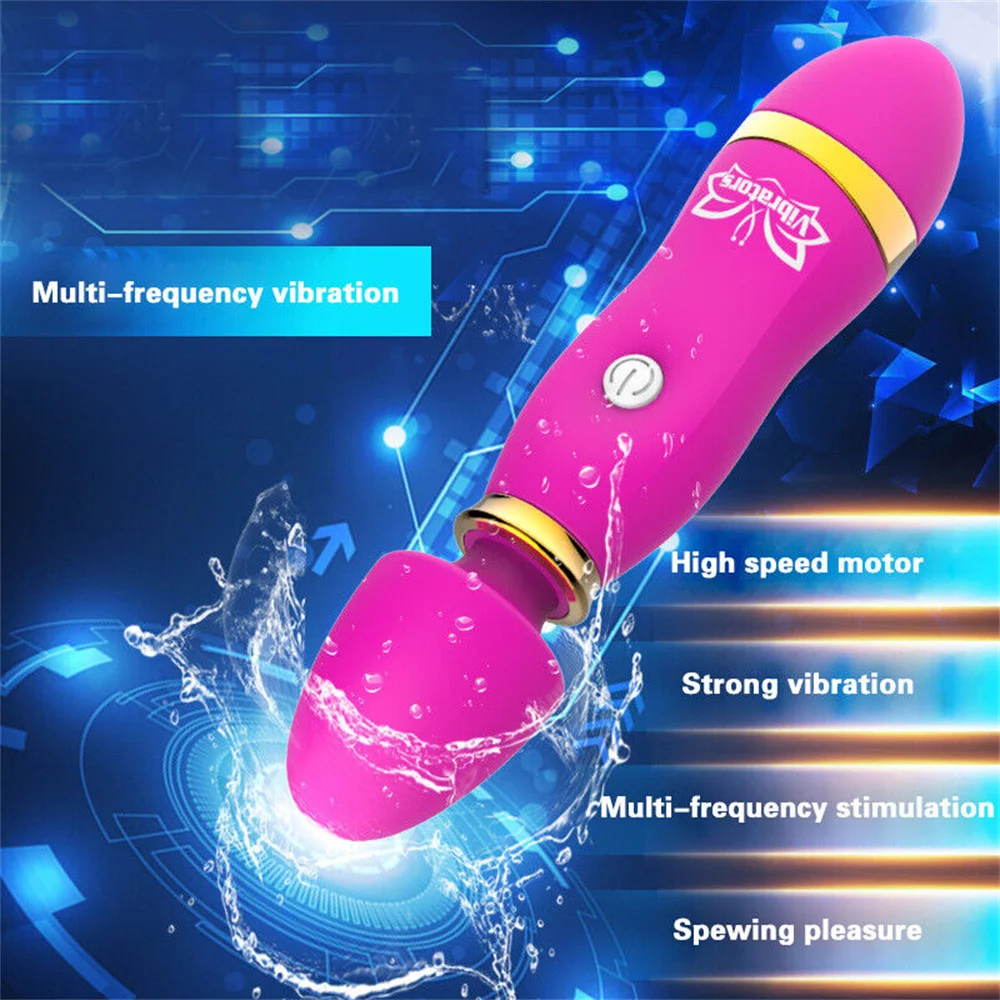 Powerful Mini Vibrator Sex Toys For Women Vagina Anal Plug Magic Wand Soft Erotic Massage G-Spot Orgasm Stimulator Adult Product