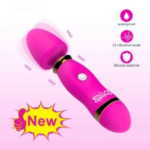 Powerful Mini Vibrator Sex Toys For Women Vagina Anal Plug Magic Wand Soft Erotic Massage G-Spot Orgasm Stimulator Adult Product