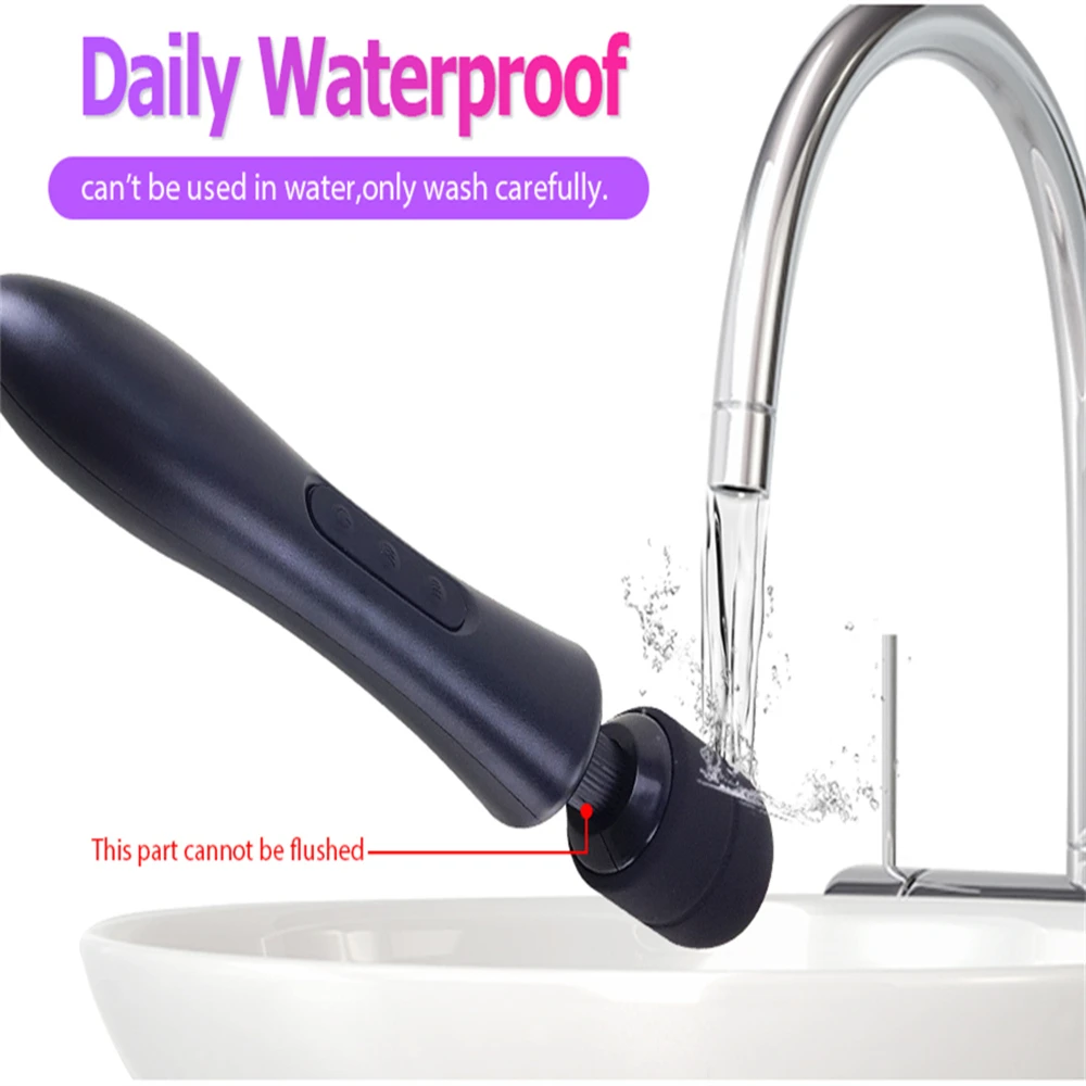 20 Modes Frequency 8 Speeds Body Vibrator Powerful magic wand AV massage sex products USB rechargeable Sex Toys for women ST090