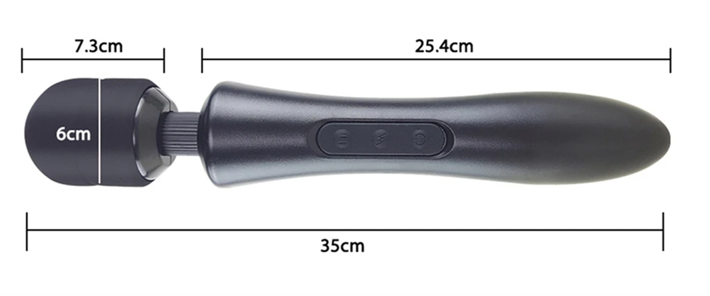 20 Modes Frequency 8 Speeds Body Vibrator Powerful magic wand AV massage sex products USB rechargeable Sex Toys for women ST090