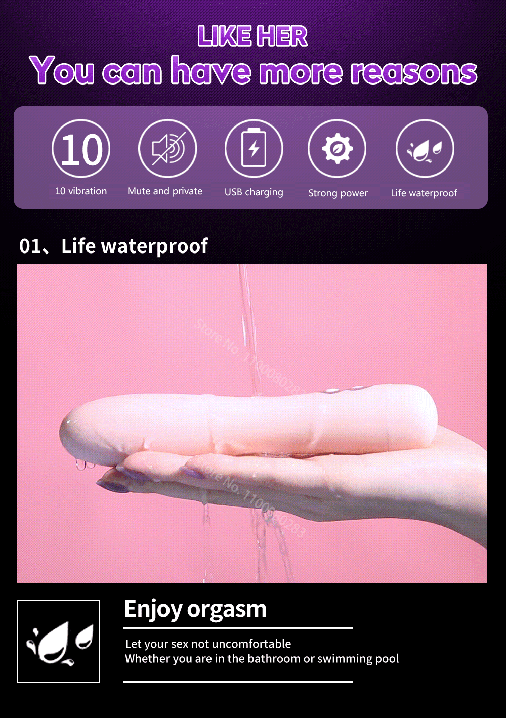Powerful Vibrator for Women G Spot Clitoris Stimulator Adult Sex Machine Anal Toys Erotic Massage Tool Female Masturbator Wand