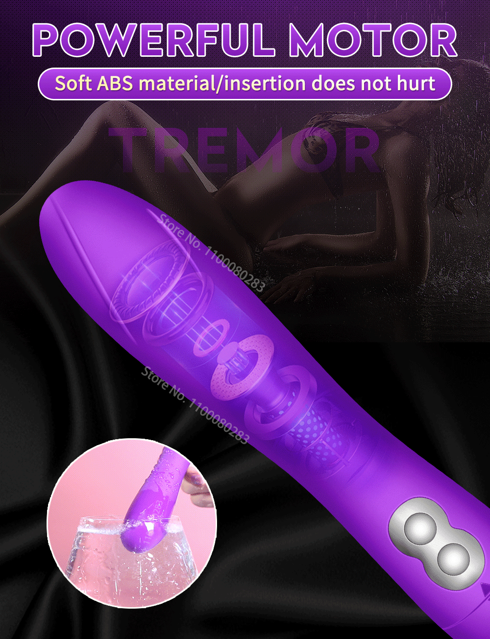 Powerful Vibrator for Women G Spot Clitoris Stimulator Adult Sex Machine Anal Toys Erotic Massage Tool Female Masturbator Wand
