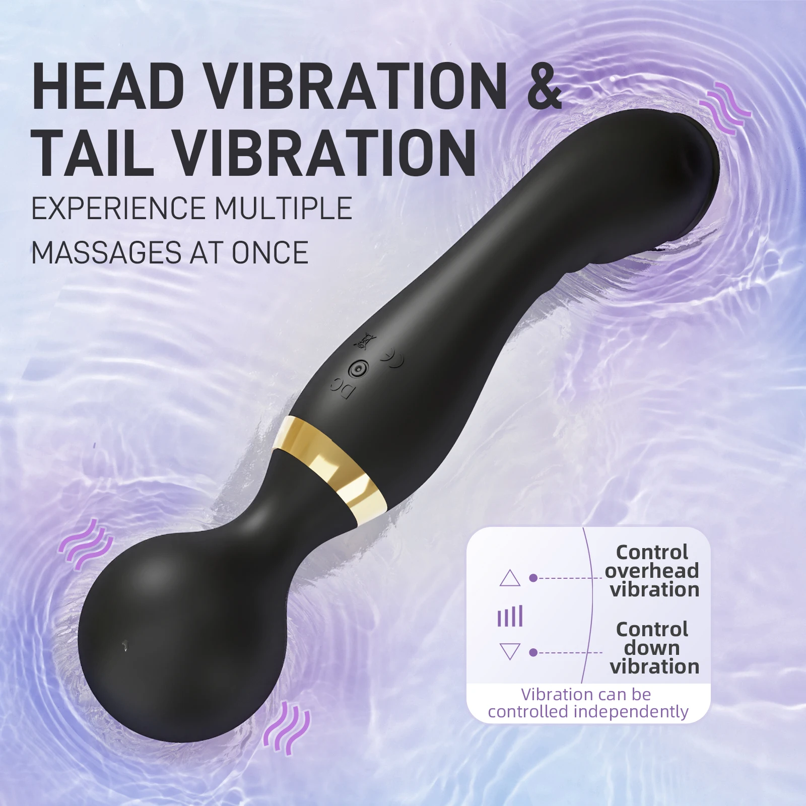 Powerful Dildo Vibrators Female Double Heads AV Magic Wand Massager G Spot Clitoris Stimulator Vibe Adults Sex Toys for Women Powerful Dildo Vibrators Female Double Heads AV Magic Wand Massager G Spot Clitoris Stimulator Vibe Adults Sex Toys for Women