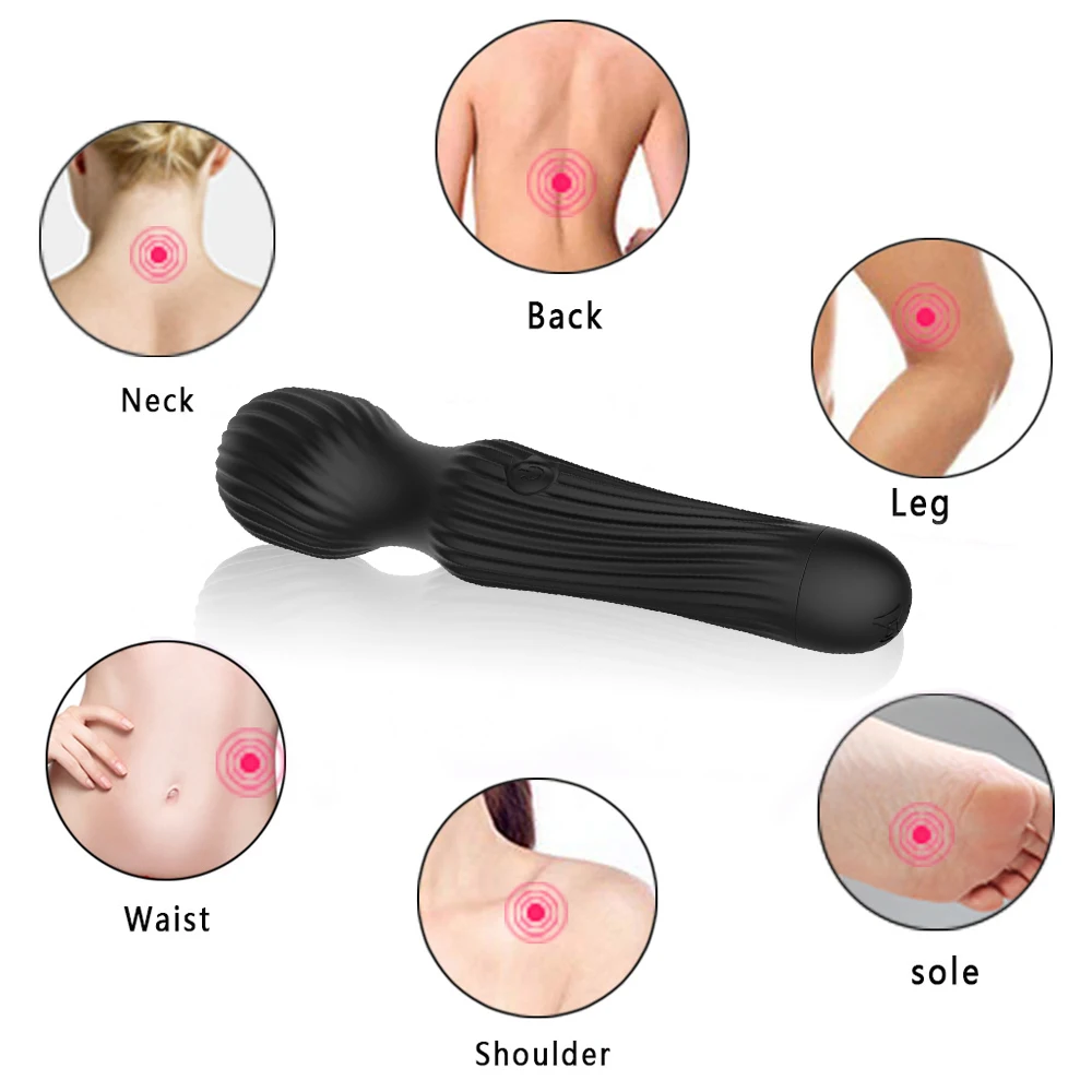 Dildos Vibrator Sex Toys for Women Magic Wand G Spot Pussy Vagina Clitoris Stimulator for Adults 18 USB Rechargeable Waterproof