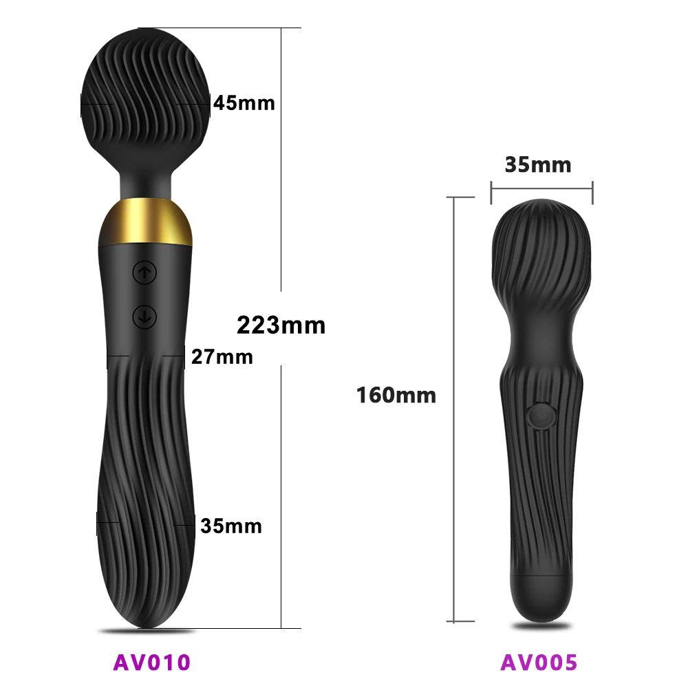 Dildos Vibrator Sex Toys for Women Magic Wand G Spot Pussy Vagina Clitoris Stimulator for Adults 18 USB Rechargeable Waterproof