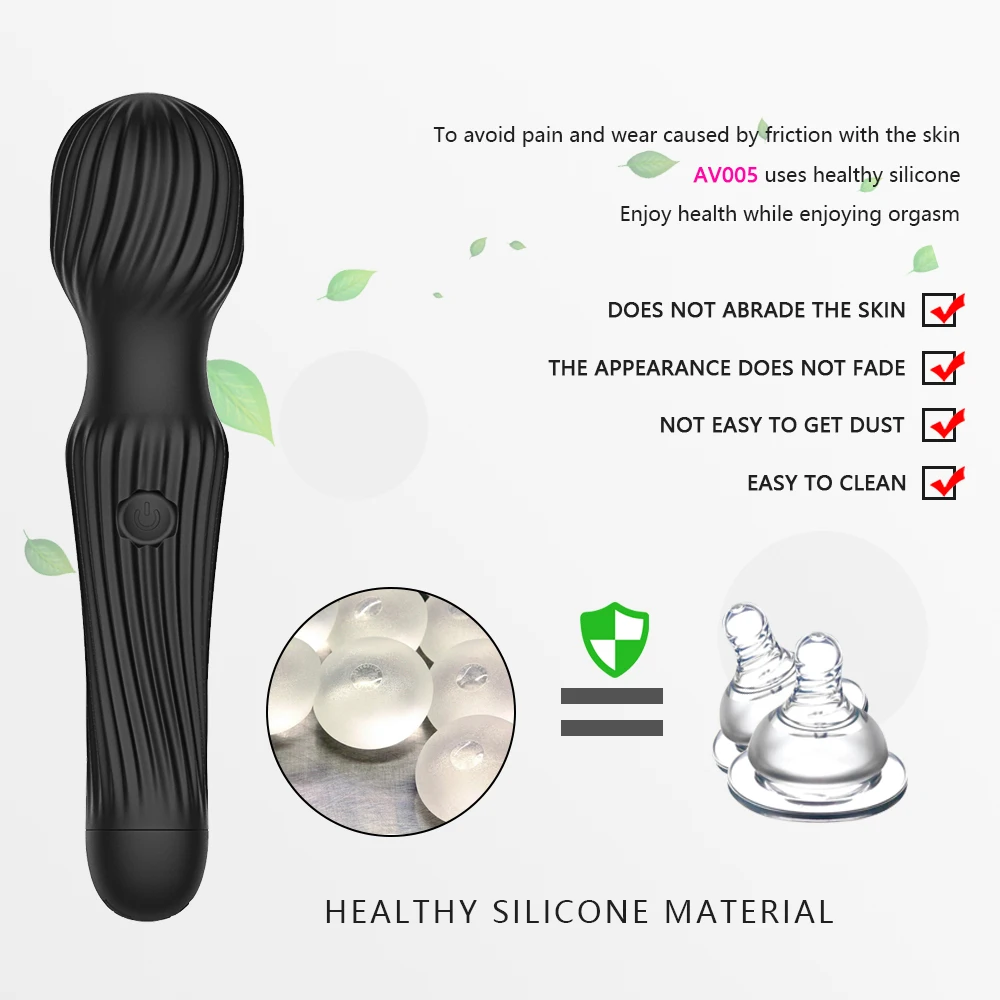 Dildos Vibrator Sex Toys for Women Magic Wand G Spot Pussy Vagina Clitoris Stimulator for Adults 18 USB Rechargeable Waterproof