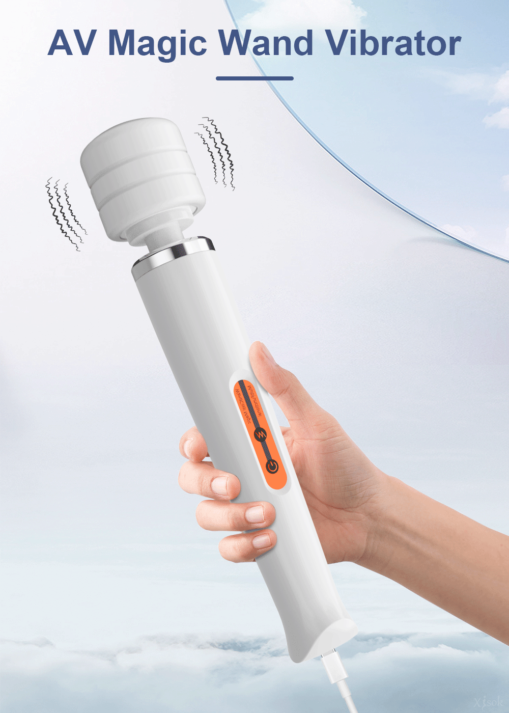 10 Speeds Powerful AV Magic Wand Vibrators for Women G Spot Nipple Massager Clitoral Stimulator Plug-in Power Sex Toy for Adults 10 Speeds Powerful AV Magic Wand Vibrators for Women G Spot Nipple Massager Clitoral Stimulator Plug-in Power Sex Toy for Adults