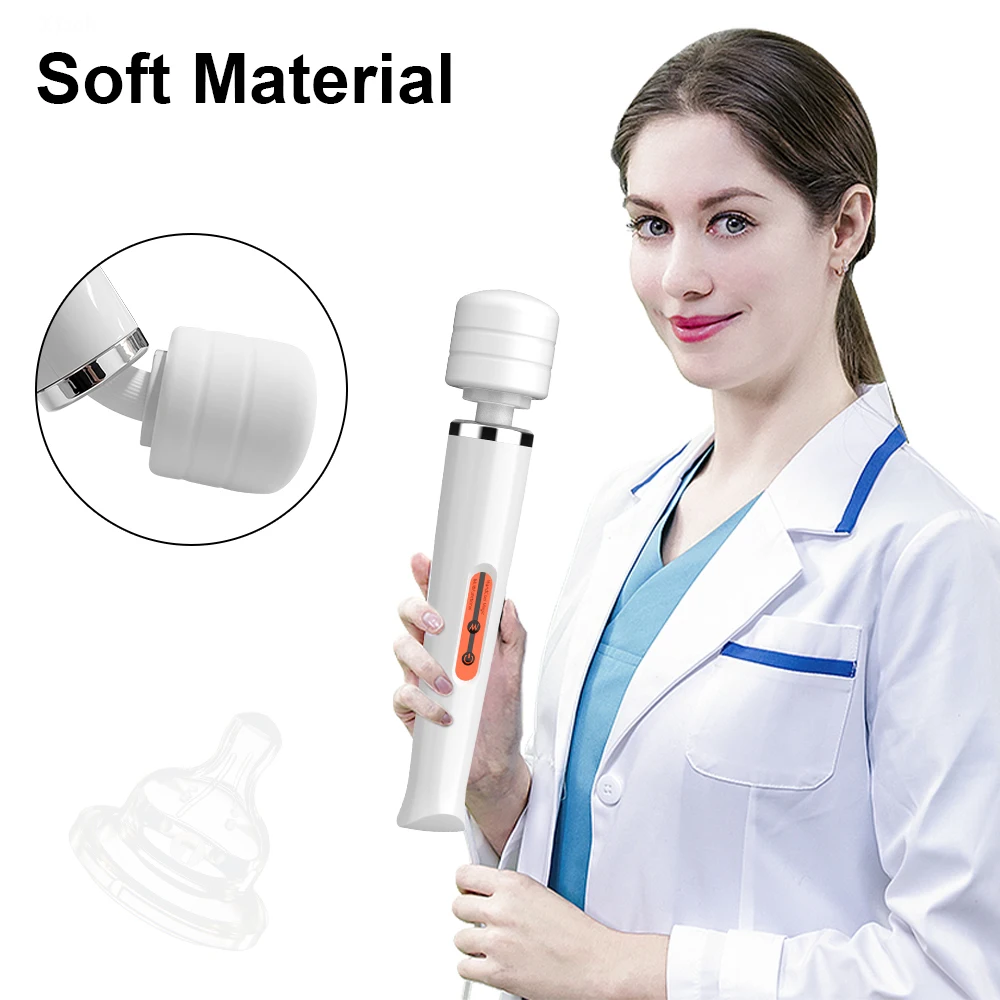10 Speeds Powerful AV Magic Wand Vibrators for Women G Spot Nipple Massager Clitoral Stimulator Plug-in Power Sex Toy for Adults 10 Speeds Powerful AV Magic Wand Vibrators for Women G Spot Nipple Massager Clitoral Stimulator Plug-in Power Sex Toy for Adults