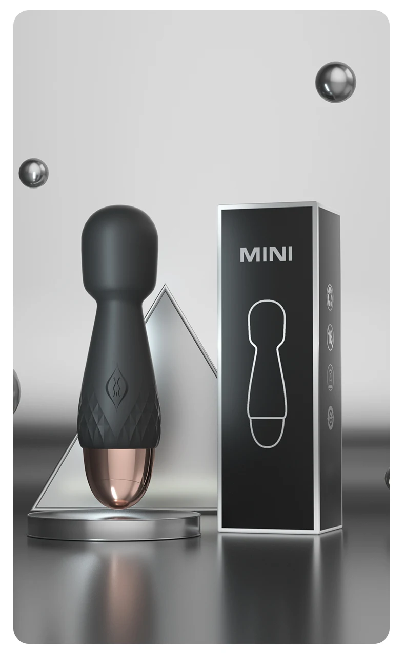 Magic Wand AV Vibrator for Women Wireless Rechargeable Clitoris Stimulator Mini Massager Sex Toys Female for Adult Goods Massage