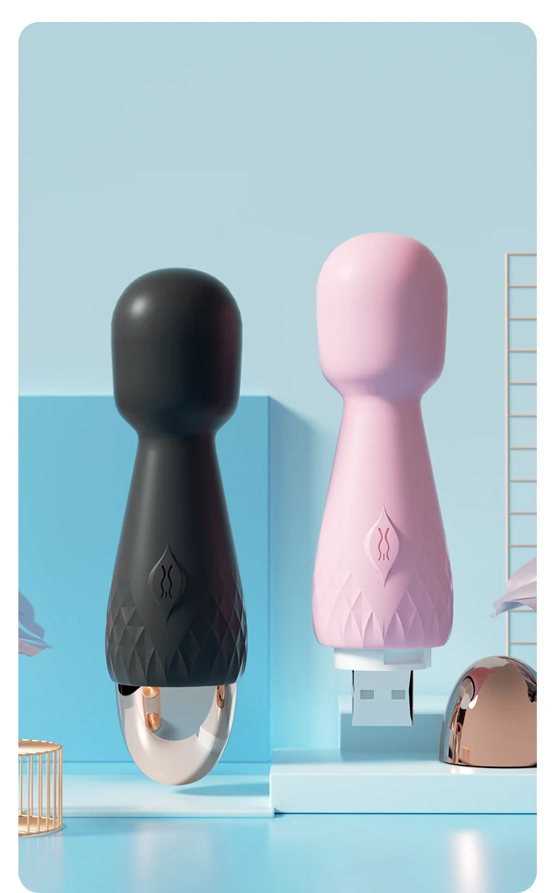 Magic Wand AV Vibrator for Women Wireless Rechargeable Clitoris Stimulator Mini Massager Sex Toys Female for Adult Goods Massage
