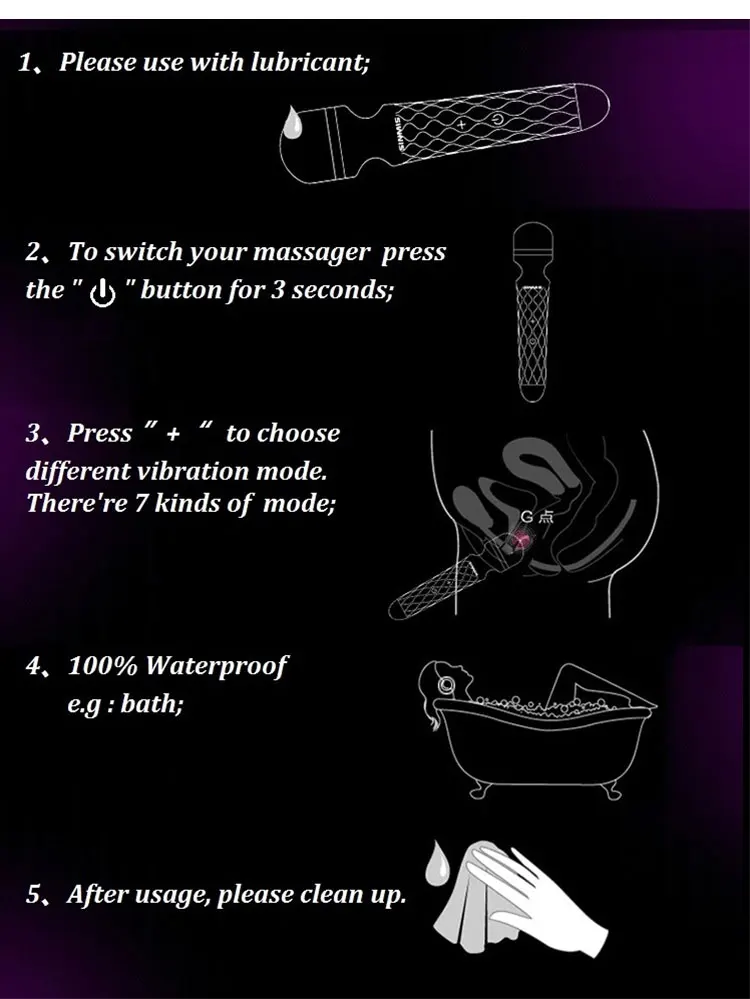 Nalone Powerful Clitoris Vibrator USB Recharge Magic Wand AV Vibrator Massager Sexual Product Erotic Sex Toys for Women Adult 18 Nalone Powerful Clitoris Vibrator USB Recharge Magic Wand AV Vibrator Massager Sexual Product Erotic Sex Toys for Women Adult 18