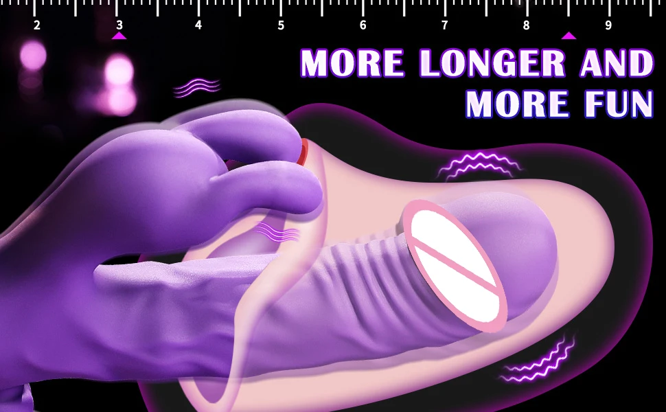 Trident Rabbit Vibrators For Women Clitoris Stimulator 10 Modes Female Vagina Massager Silicone Vibrating Stick Adult Sex Toys