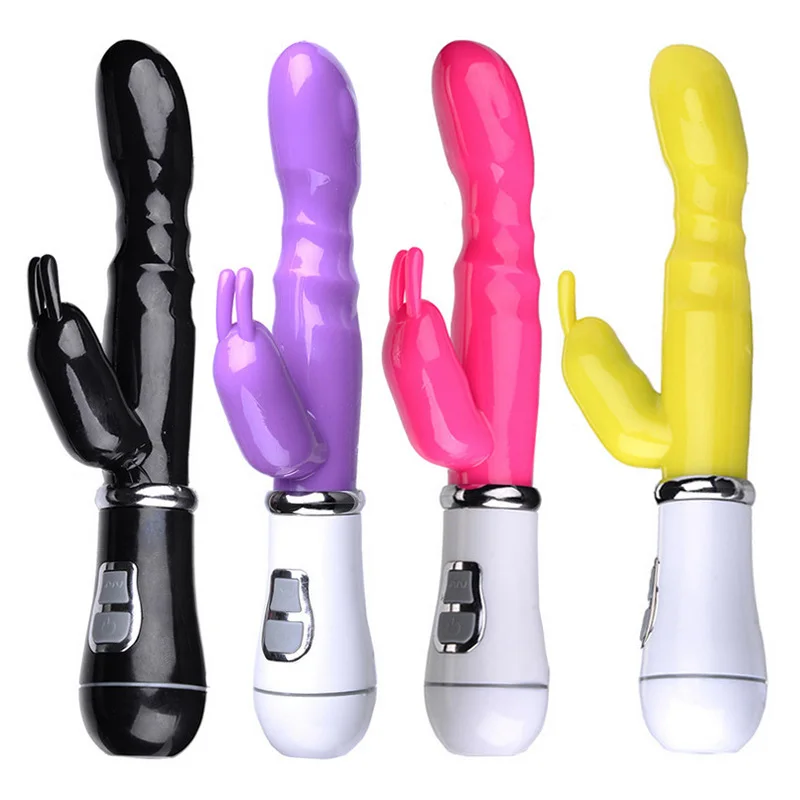 12 Speed G Spot Rabbit Vibrator Anal Sex Toys for Women Dildo AV Stick Vagina Clitoral Massager Female Masturbator Adult Product