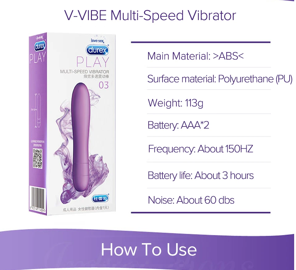 Durex Vibrators G-Spot Dildo Clitoris Stimulate for Adults Mini Anus Sex Massage Toys Vagina Silicone Vibrador for Sex for Women