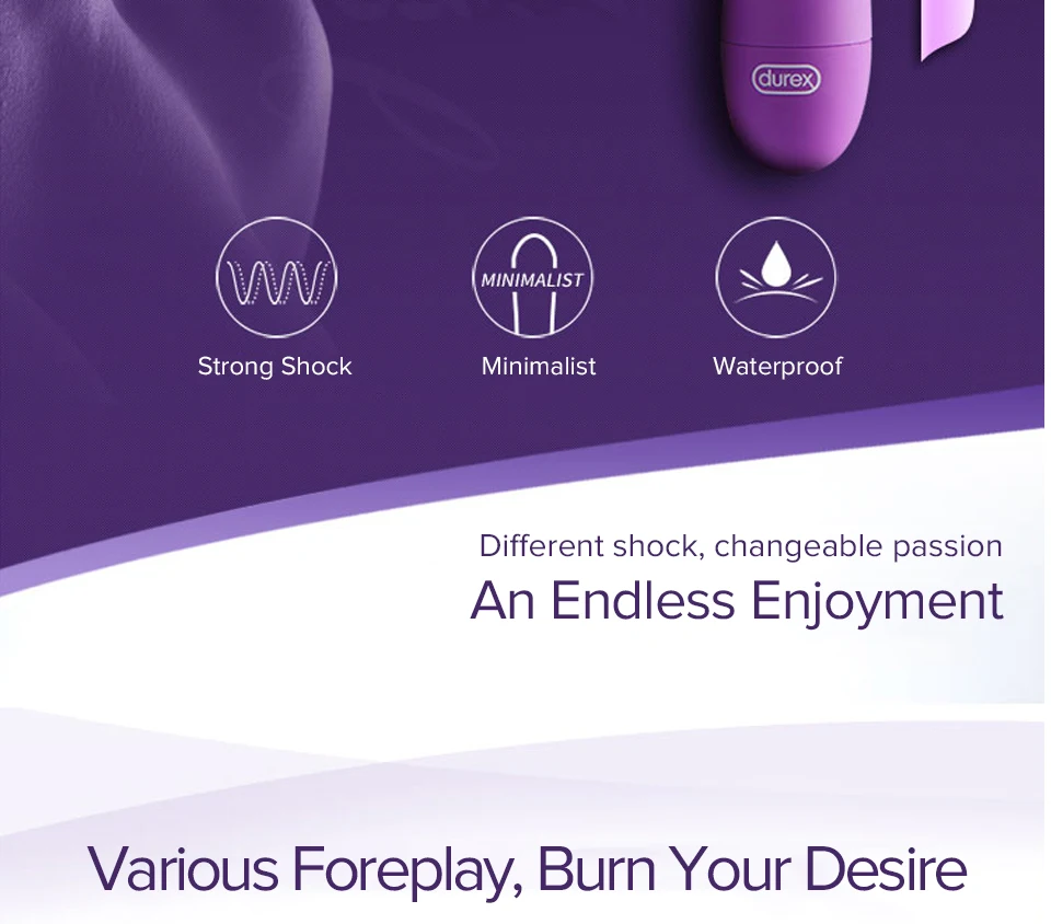 Durex Vibrators G-Spot Dildo Clitoris Stimulate for Adults Mini Anus Sex Massage Toys Vagina Silicone Vibrador for Sex for Women