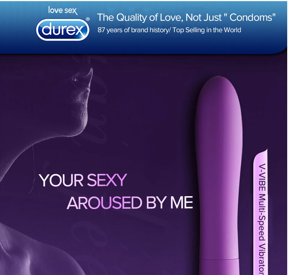 Durex Vibrators G-Spot Dildo Clitoris Stimulate for Adults Mini Anus Sex Massage Toys Vagina Silicone Vibrador for Sex for Women