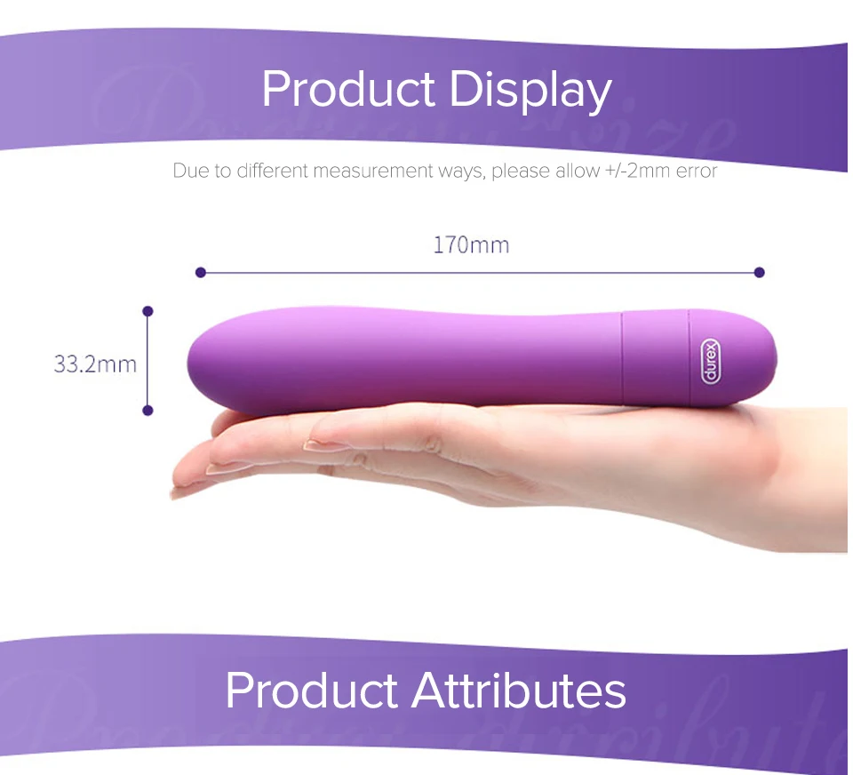 Durex Vibrators G-Spot Dildo Clitoris Stimulate for Adults Mini Anus Sex Massage Toys Vagina Silicone Vibrador for Sex for Women
