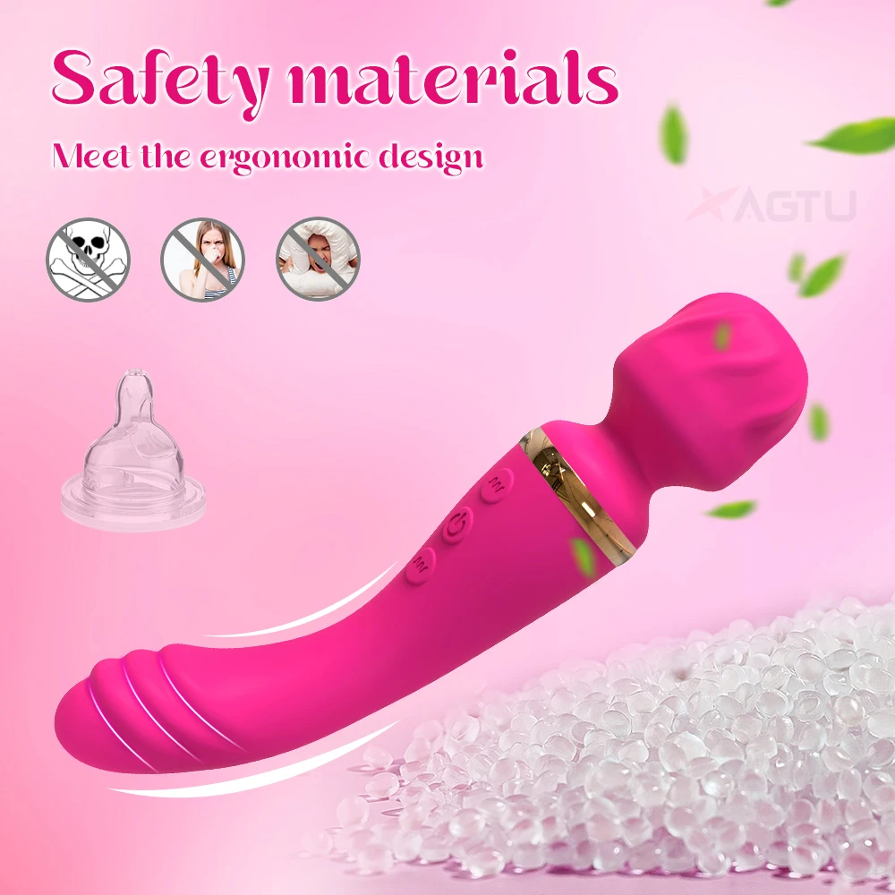Powerful AV Vibrator G Spot Magic Wand Clitoris Stimulator Strong Vibration Dildos 10 Modes Massager Adult Sex Toys for Woman Powerful AV Vibrator G Spot Magic Wand Clitoris Stimulator Strong Vibration Dildos 10 Modes Massager Adult Sex Toys for Woman